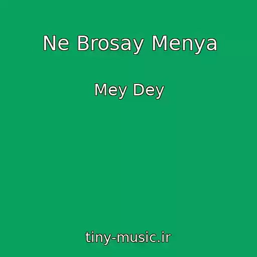 کاور آهنگ Ne Brosay Menya از Mey Dey