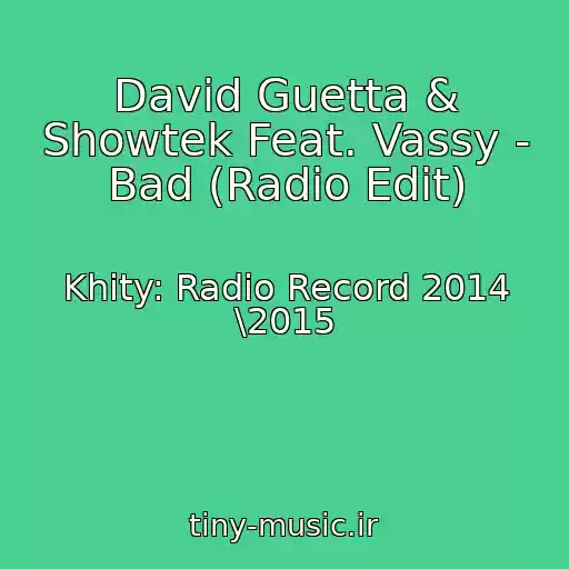 کاور آهنگ David Guetta & Showtek Feat. Vassy - Bad (Radio Edit) از Khity: Radio Record 2014 \2015