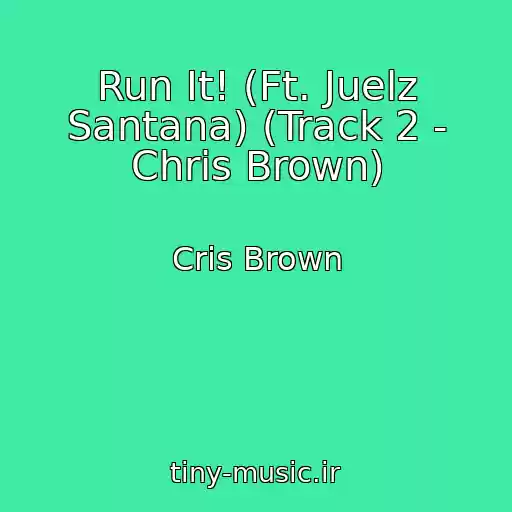 کاور آهنگ Run It! (Ft. Juelz Santana) (Track 2 - Chris Brown) از Cris Brown