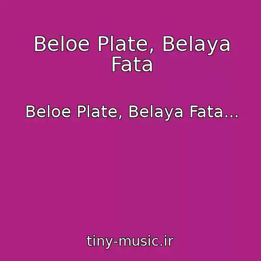 کاور آهنگ Beloe Plate, Belaya Fata از Beloe Plate, Belaya Fata...