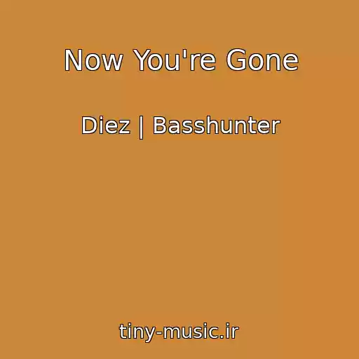 کاور آهنگ Now You're Gone از Diez | Basshunter