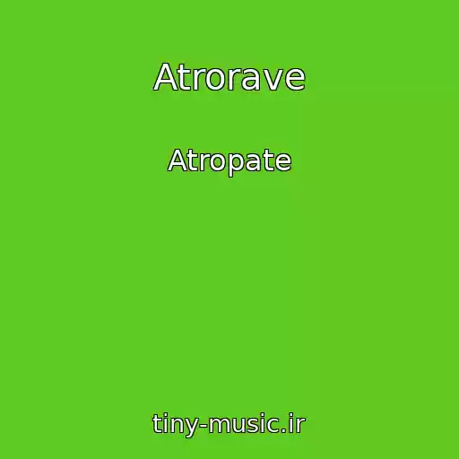 کاور آهنگ Atrorave از Atropate