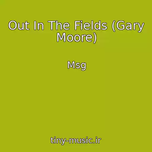 کاور آهنگ Out In The Fields (Gary Moore) از Msg
