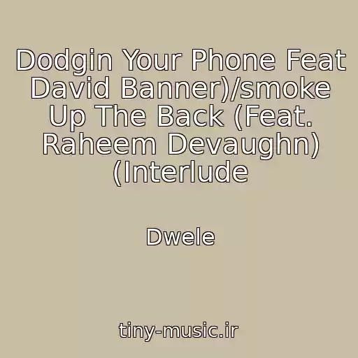 کاور آهنگ Dodgin Your Phone Feat David Banner)/smoke Up The Back (Feat. Raheem Devaughn) (Interlude از Dwele