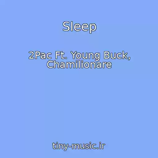 کاور آهنگ Sleep از 2Pac Ft. Young Buck, Chamilionare