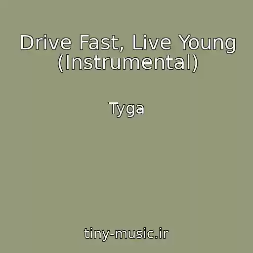کاور آهنگ Drive Fast, Live Young (Instrumental) از Tyga