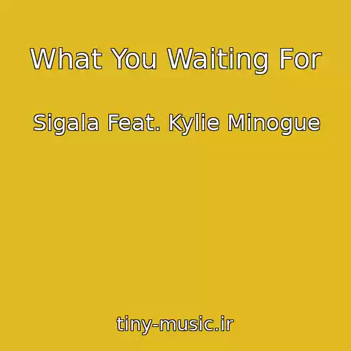 کاور آهنگ What You Waiting For از Sigala Feat. Kylie Minogue