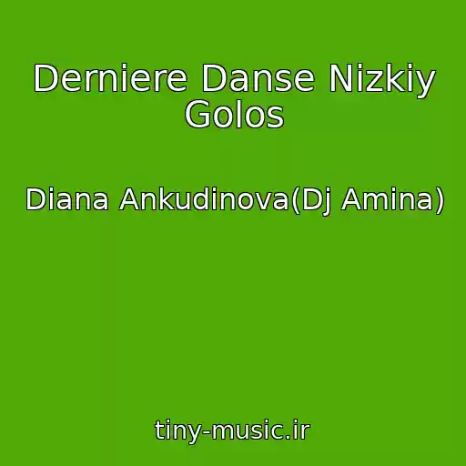 کاور آهنگ Derniere Danse Nizkiy Golos از Diana Ankudinova(Dj Amina)