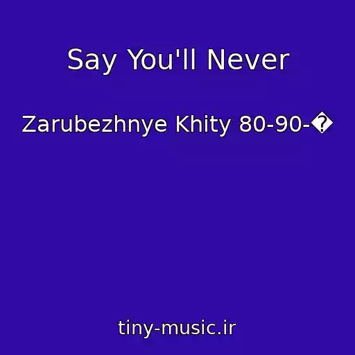 کاور آهنگ Say You'll Never از Zarubezhnye Khity 80-90-�