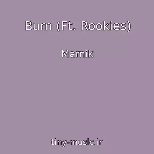کاور آهنگ Burn (Ft. Rookies) از Marnik