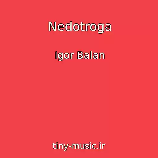کاور آهنگ Nedotroga از Igor Balan