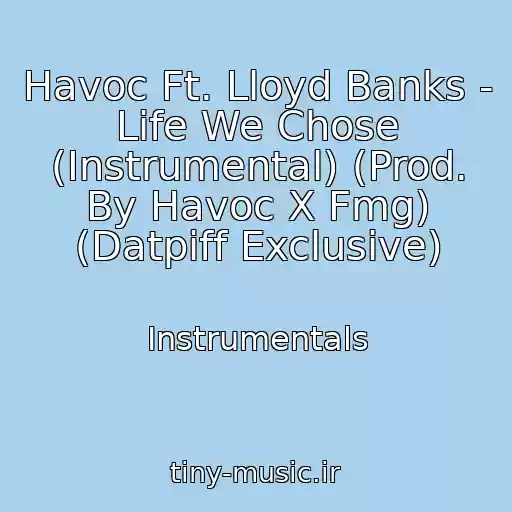 کاور آهنگ Havoc Ft. Lloyd Banks - Life We Chose (Instrumental) (Prod. By Havoc X Fmg) (Datpiff Exclusive) از Instrumentals