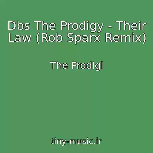 کاور آهنگ Dbs The Prodigy - Their Law (Rob Sparx Remix) از The Prodigi