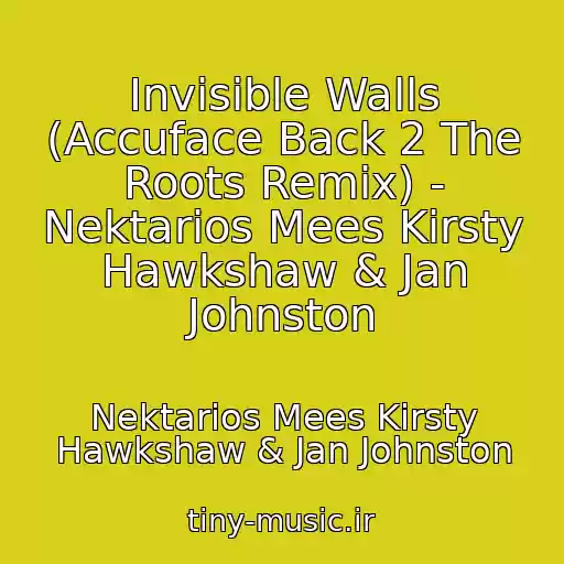 کاور آهنگ Invisible Walls (Accuface Back 2 The Roots Remix) - Nektarios Mees Kirsty Hawkshaw & Jan Johnston از Nektarios Mees Kirsty Hawkshaw & Jan Johnston