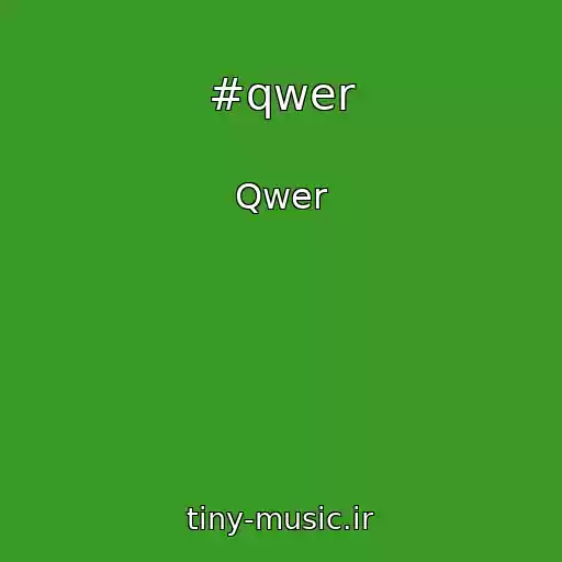 کاور آهنگ #qwer از Qwer