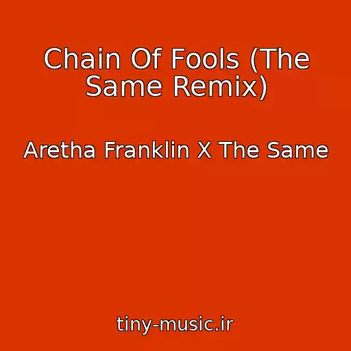 کاور آهنگ Chain Of Fools (The Same Remix) از Aretha Franklin X The Same