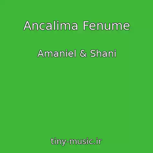 کاور آهنگ Ancalima Fenume از Amaniel & Shani
