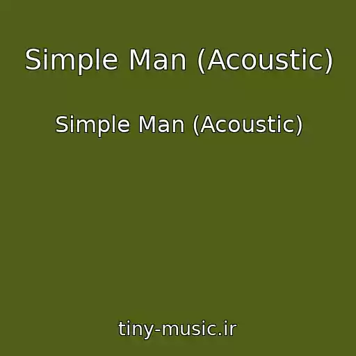کاور آهنگ Simple Man (Acoustic) از Simple Man (Acoustic)
