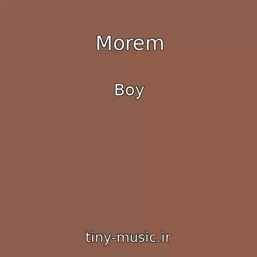 کاور آهنگ Morem از Boy