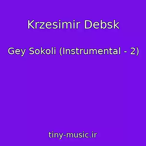 کاور آهنگ Krzesimir Debsk از Gey Sokoli (Instrumental - 2)