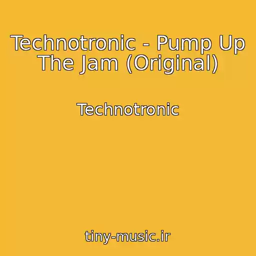 کاور آهنگ Technotronic - Pump Up The Jam (Original) از Technotronic