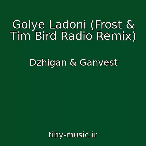 کاور آهنگ Golye Ladoni (Frost & Tim Bird Radio Remix) از Dzhigan & Ganvest