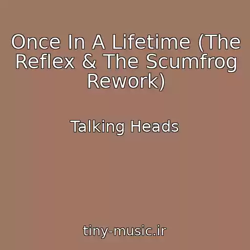 کاور آهنگ Once In A Lifetime (The Reflex & The Scumfrog Rework) از Talking Heads