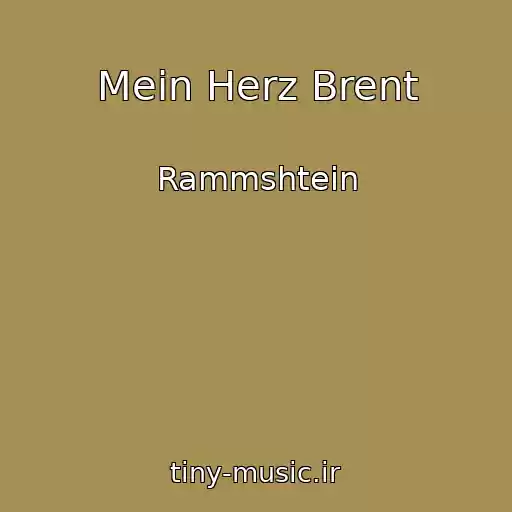 کاور آهنگ Mein Herz Brent از Rammshtein