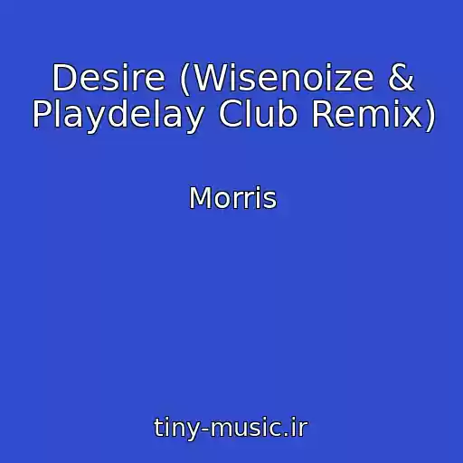 کاور آهنگ Desire (Wisenoize & Playdelay Club Remix) از Morris