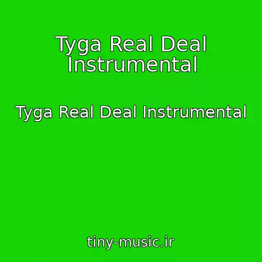 کاور آهنگ Tyga Real Deal Instrumental از Tyga Real Deal Instrumental