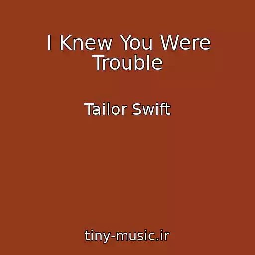 کاور آهنگ I Knew You Were Trouble از Tailor Swift