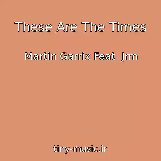 کاور آهنگ These Are The Times از Martin Garrix Feat. Jrm