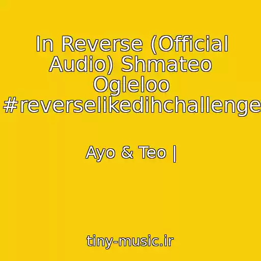کاور آهنگ In Reverse (Official Audio) Shmateo Ogleloo #reverselikedihchallenge از Ayo & Teo |