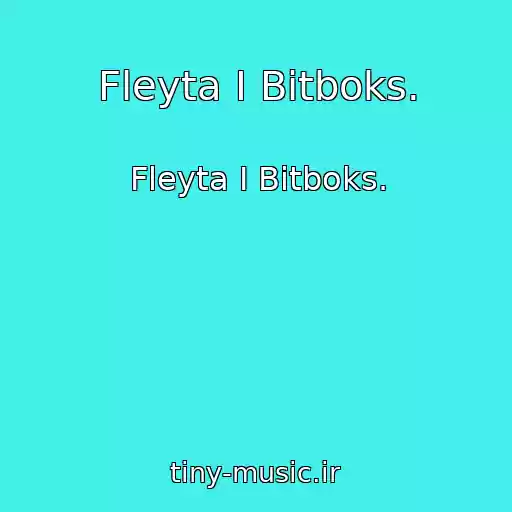 کاور آهنگ Fleyta I Bitboks. از Fleyta I Bitboks.