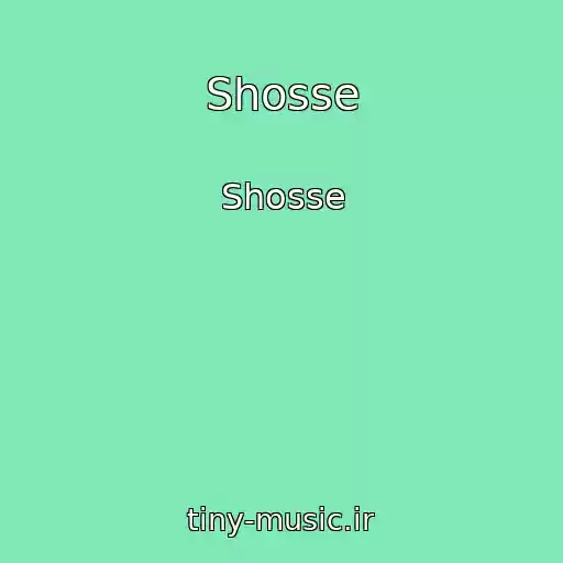 کاور آهنگ Shosse از Shosse