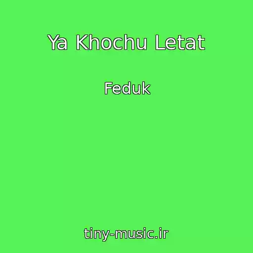 کاور آهنگ Ya Khochu Letat از Feduk