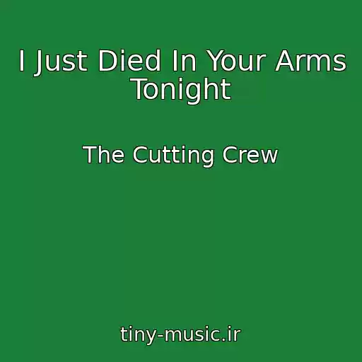 کاور آهنگ I Just Died In Your Arms Tonight از The Cutting Crew