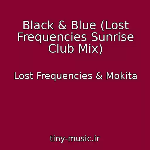 کاور آهنگ Black & Blue (Lost Frequencies Sunrise Club Mix) از Lost Frequencies & Mokita