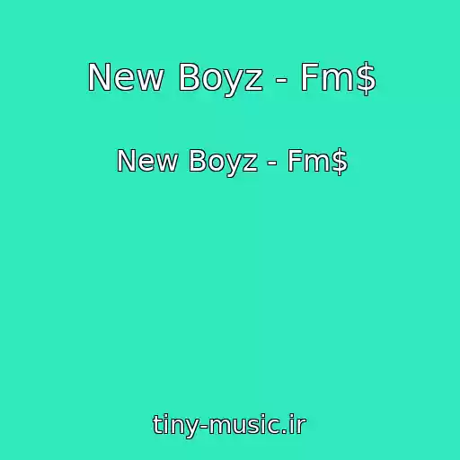 کاور آهنگ New Boyz - Fm$ از New Boyz - Fm$