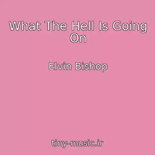 کاور آهنگ What The Hell Is Going On از Elvin Bishop