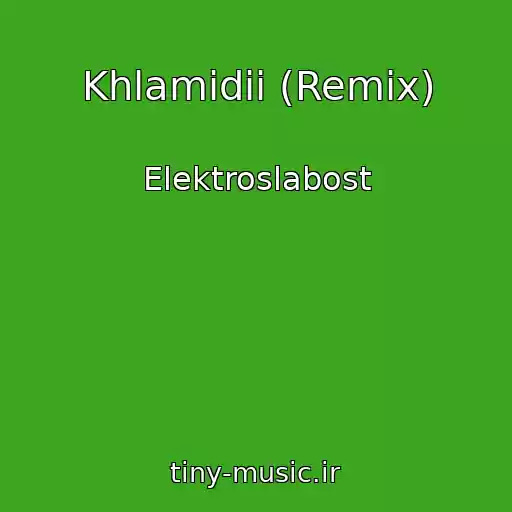 کاور آهنگ Khlamidii (Remix) از Elektroslabost