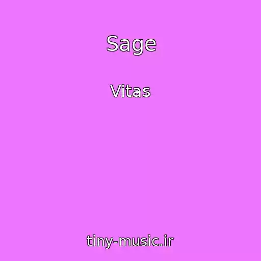 کاور آهنگ Sage از Vitas