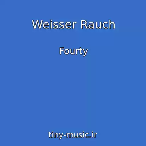 کاور آهنگ Weisser Rauch از Fourty