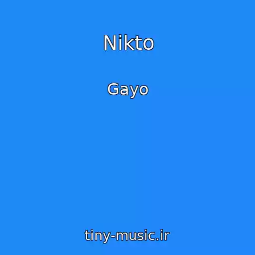 کاور آهنگ Nikto از Gayo