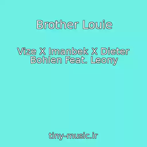 کاور آهنگ Brother Louie از Vize X Imanbek X Dieter Bohlen Feat. Leony