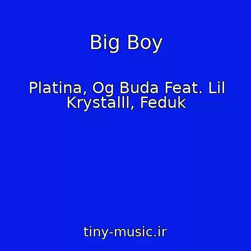 کاور آهنگ Big Boy از Platina, Og Buda Feat. Lil Krystalll, Feduk