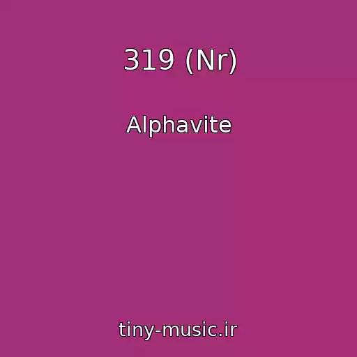 کاور آهنگ 319 (Nr) از Alphavite