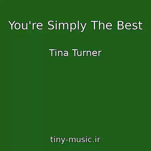 کاور آهنگ You're Simply The Best از Tina Turner