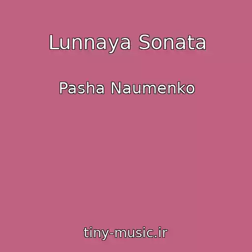 کاور آهنگ Lunnaya Sonata از Pasha Naumenko