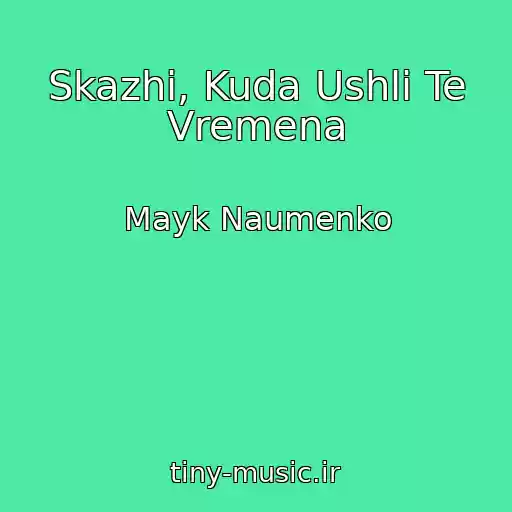 کاور آهنگ Skazhi, Kuda Ushli Te Vremena از Mayk Naumenko